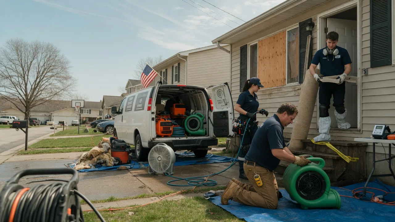 Water Damage Restoration in Hartland, MI near me